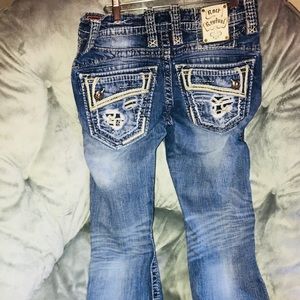 Rock revival men’s jeans
